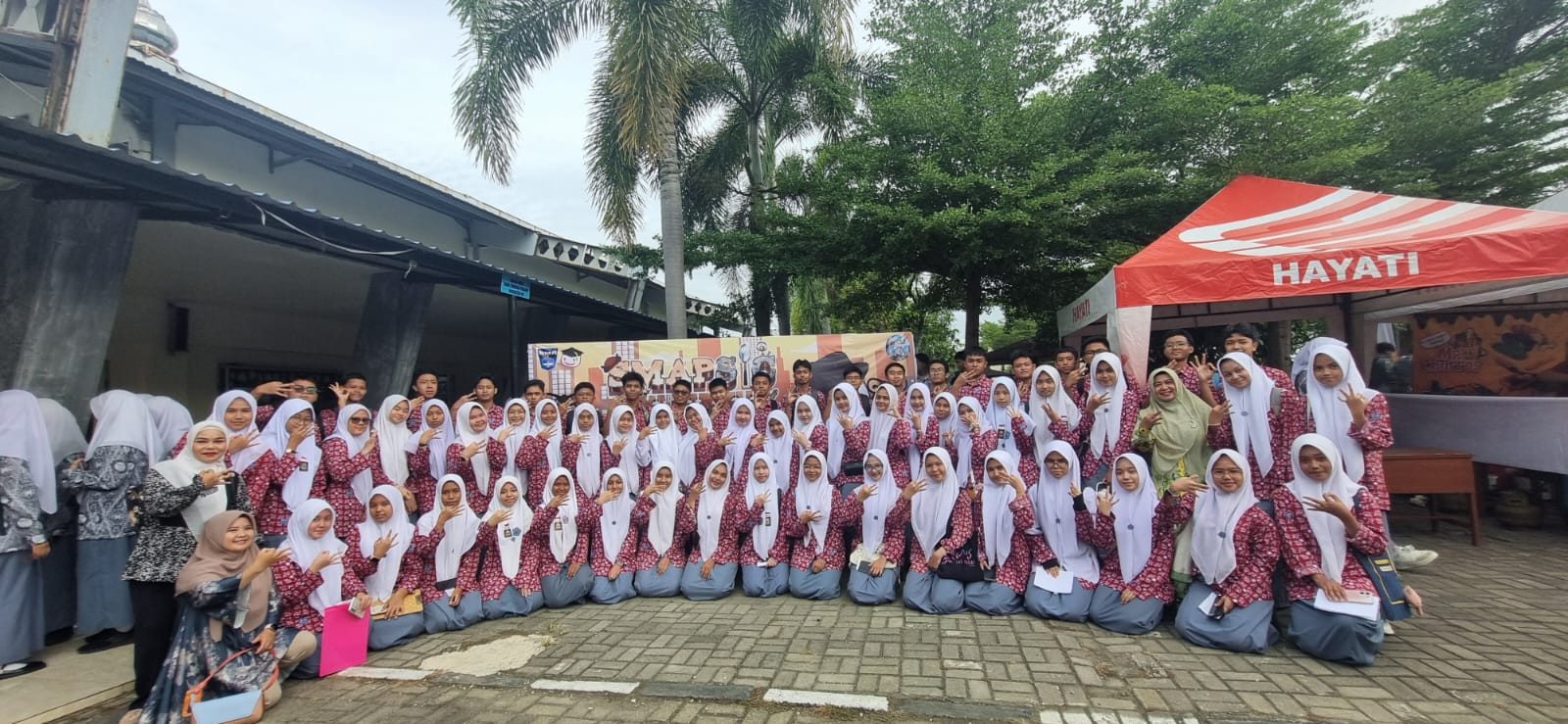 Semangat Berjuang Siswa Siswi SMAN 3 Padang