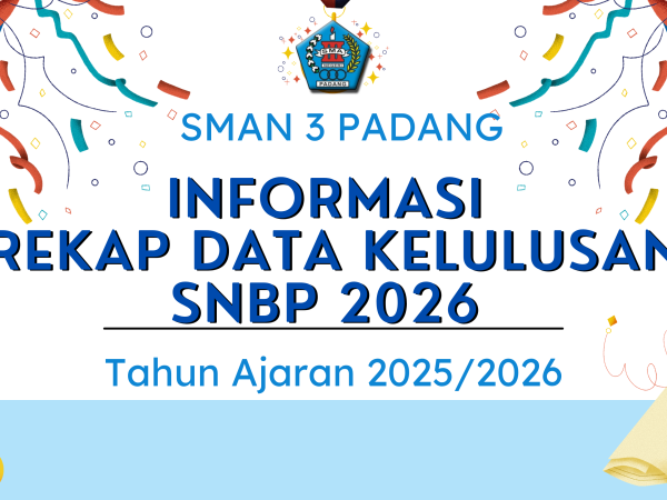DATA SISWA-SISWI SMAN 3 PADANG LULUS SNBP 2026
