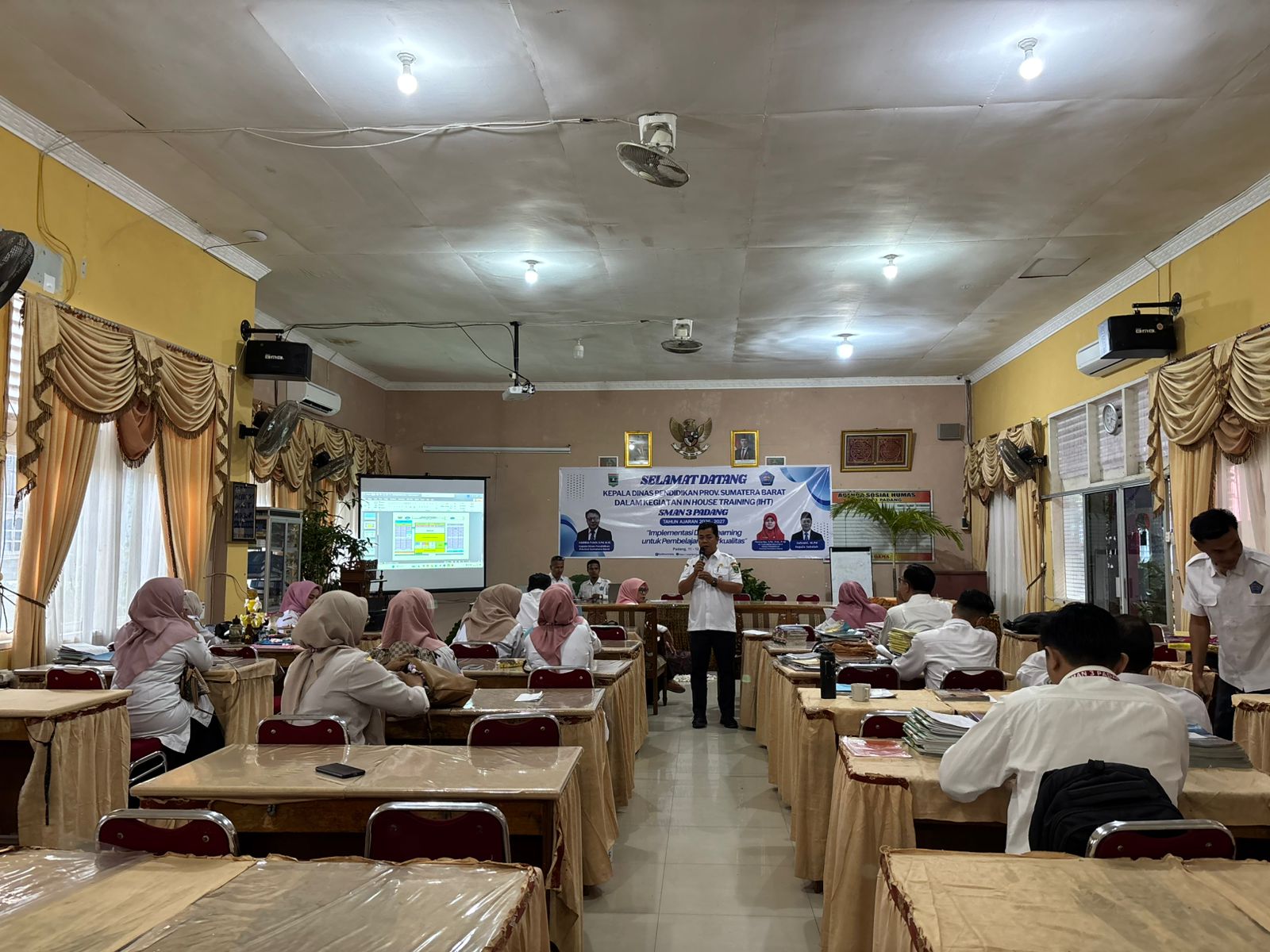 kegiatan ujian akhir semester hari ke dua