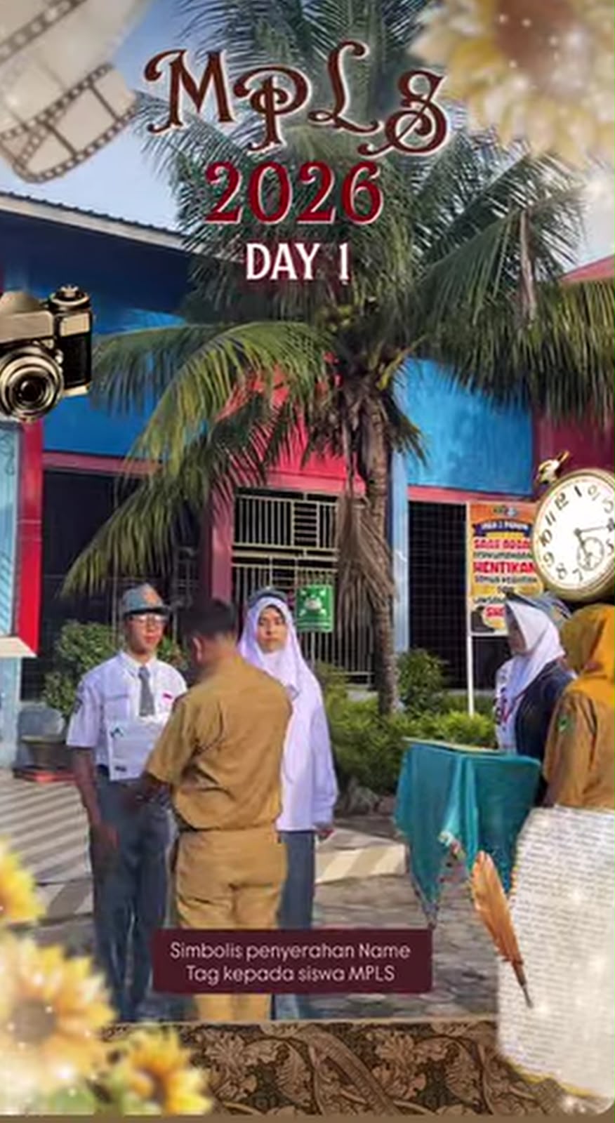 Upacara Bendera Perdana Tahun Ajaran 2026/2027 serta Peresmian Masa Pengenalan Lingkungan Sekolah (MPLS) Murid Baru SMAN 3 Padang