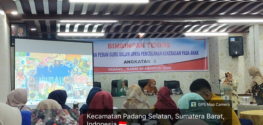 SMAN 3 Padang Ikuti Bimbingan Teknis Penguatan Peran Guru dalam Pencegahan Kekerasan pada Anak Angkatan 3