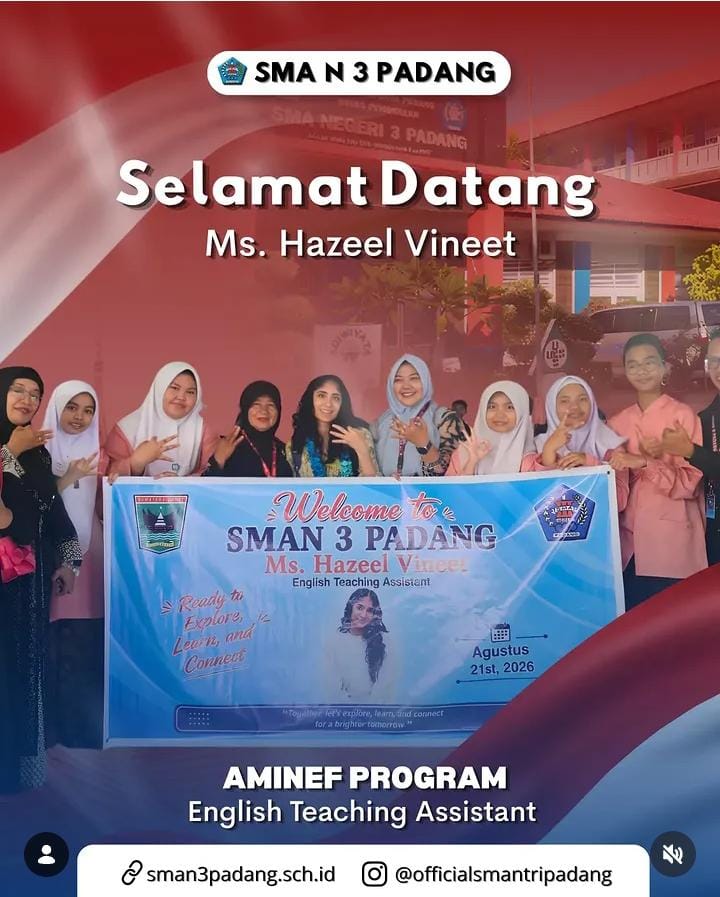 Babak Baru Dimulai! ETA AMINEF Hadir di SMAN 3 Padang